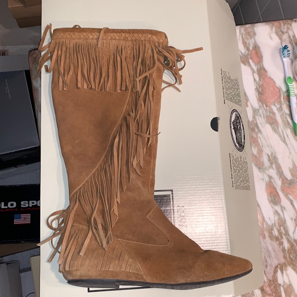 Sam Edelman fringe boot
